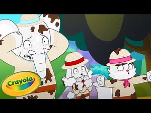 Lost in the Wilderness Adventure! 🌳 Scribble Scrubbie Pets | Compilation ✏️ Crayola Kingdom