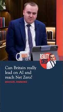 Can Britain lead on AI and reach Net Zero?