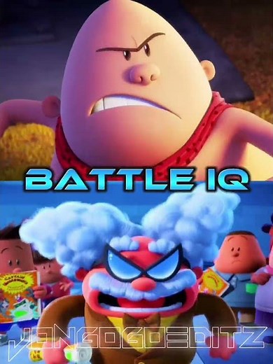 Captain Underpants vs Professor Poopypants #shorts #captainunderpants #dreamworks #animation #1v1