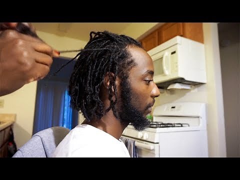 How to do Starter Locs with Extensions on Men's Natural Hair