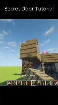 Secret Library Door #minecraft #cool #secret
