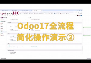 Odoo17全流程操作演示简化版②