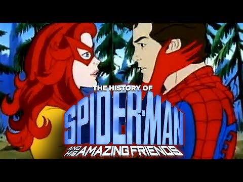 Spider-Man, Firestar & Iceman: The Story of Spider-Man And His Amazing Friends Cartoon