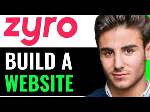 HOW TO BUILD A WEBSITE WITH ZYRO! (UNDER 5 MINUTES)