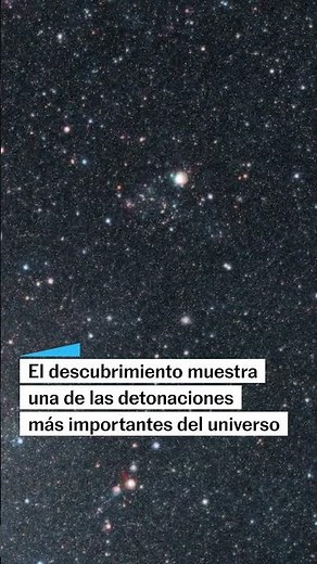 Un telescopio caza la primera imagen de una estrella destruida por una doble explosión | EL PAÍS