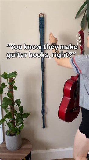 Macra-Made With Love | Handmade decor and accessories on Instagram: "I do indeed. Whoever “they” might be. I also know that I make macramé guitar hangers, because different people like different things 👌"