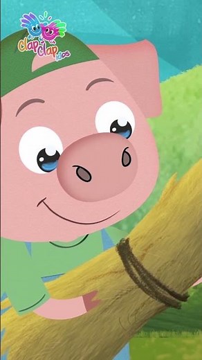 🐷 Watch the Little Pigs Build Their Houses 🎶