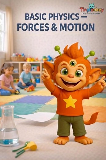 Basic Physics – Forces & Motion (Push, Pull, Air, Gravity)