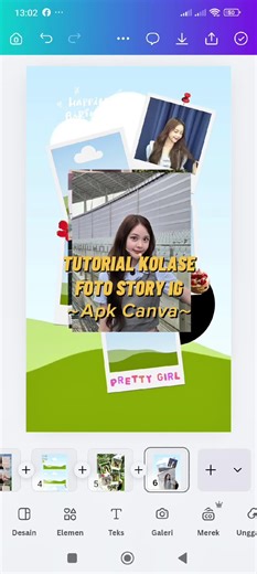 TUTORIAL BUAT FOTO KOLASE Guys kalian punya banyak foto dan mau irit memori, boleh di idein pakai kolase seperti ini, kumpulab foto jadi satu. yang mau link tamplate ada di bio aku ya. #canva #storyaesthetic #lynk #produkdigital #fyp