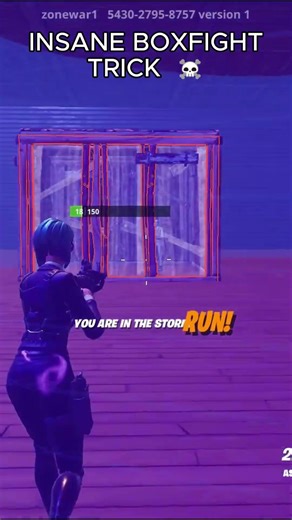 INSANE BOX FIGHT TRICK 👽👽#fortniteclips #fortnite #gaming