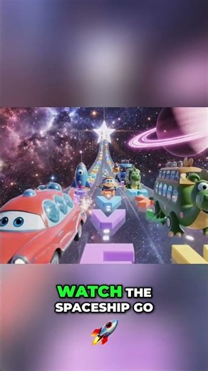 Amazing Spaceships: A Cosmic Adventure for Kids! #shorts