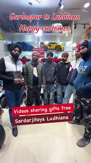 7.5K views · 428 reactions | Happy customer from Gurdaspur , videos shering gifts free #sardarjitoys #ludhianatoysshop #giftshop #toys #petrolbikegorkids #bulletbikeforkids #softtoysbaby #besttoysshop #bettropretedcars #kidschoicetoys #instagram #toysreals #gifts #jeep #thar #toysshop Ludhiana best toys shop sardarjitoys Ghumar Mandi road near Khalsa college for women,Ludhiana ( 98775-04482 ) 98774-46739 | It's heera singh | Facebook