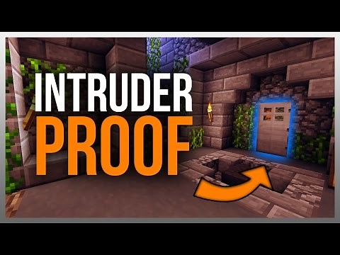 ✔️ 5 Ways to Intruder Proof Your Base in Minecraft!