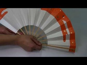 舞扇子の開き方・閉じ方