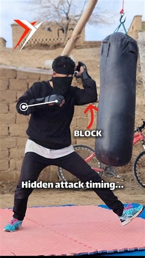 Deadly Block + Elbow Counter 🥊 One Small Mistake = KO