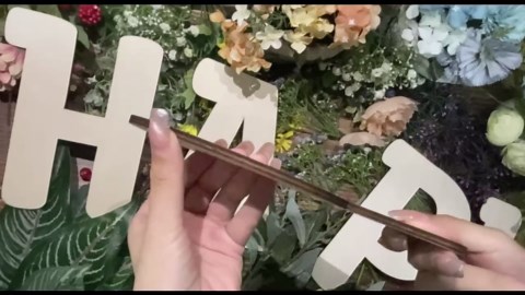 Wooden Letters 8 Inch Wood Letter S 1/5 Inch Thick Cutouts Unfinished Wooden Alphabet Letters for Wall Decor Crafts DIY Painting Birthday Party Nursery Holiday Large Home Decorations