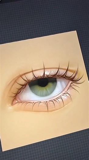 Realistic eye study 🩶 Brushes: Round wet sketch, 5 free brushes, Cool smears brush set (link in my bio)