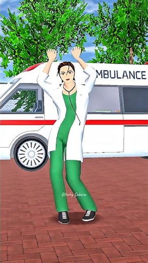Rina dance on tuk-tuk-tuk song #sakuraschoolsimulator #shortsfeed #viralvideo #ytshorts #shorts #fyp