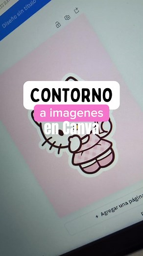Cómo poner contorno a cualquier imagen en Canva