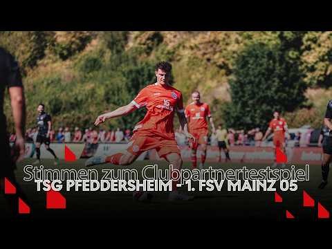 Post-match reactions: Club partner friendly vs. TSG Pfeddersheim | 1. FSV Mainz 05 | 2026/27 Season