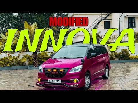 Modified Toyota Innova🔥 Type 2 innova Converted to Type 4😲⚡ Neat Modification