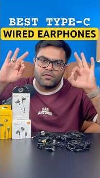 5 Best Type-C Wired Earphones Under 1000 ⚡⚡