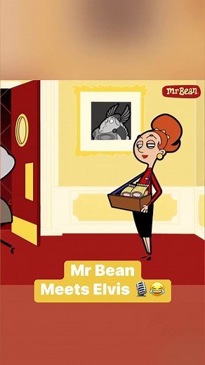 Never meet your heroes… 😂🎙️ #mrbean #mrbeanmemes #mrbeananimated #mrbeancartoon #elvis #elvispresley | Mr Bean