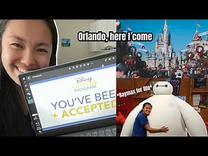 Disney College Program Acceptance Reaction + Brief Application Process | DCP 2023 ✨