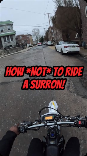 How *NOT* to ride a surron! #electricbike #fyp #viral #funny #fail #ebike #surronlightbee #surronx #electricbike #enduro #ebikes #electric #surronbike #dirtbike #lightbee #escooter #electricscooter #dualtron #emoto #bikelife #electricdirtbike #electricmotorcycle #offroad #surron #motorcycle #bikelife #scooter #dirtbike #electric #zero #ebike #speedway #electricbike #electricscoote #philly #phillybikelife | Cheeko Wop