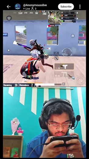 Avg android player vs streamer 🌪️🏴‍☠️#pubgmobile #bgmi