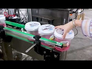 Fully automatic plastic bucket film rolling and sealing machine