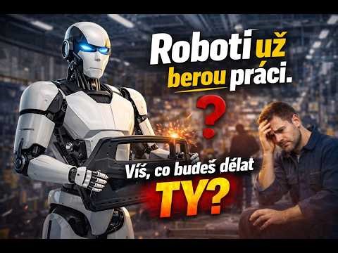 Roboti už berou práci Víš, co budeš dělat ty?