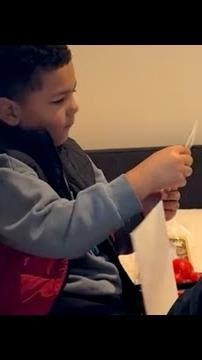 Child Reaction: Boy Discovers Disneyland Surprise Gifts! || WooGlobe
