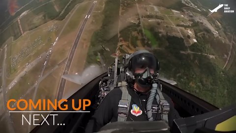 US Air Force’s largest-ever plane in action during intense flight operations