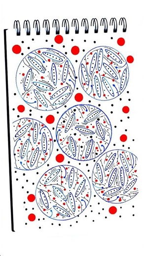 Mesmerizing Circle Doodle Art #shorts #doodleart #zentanglelegend #drawing #art #zenpatterns