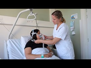 La première pose d'une Ventilation Non Invasive (VNI)