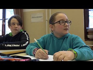 Magyarnyelvtan-óra a Református Általános Iskolában 2019. január 31