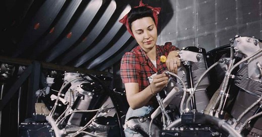 Women of the WWII Workforce: Photos Show the Real-Life Rosie the Riveters | HISTORY