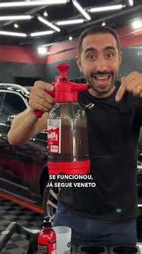 Gerador INFINITO de ESPUMA? Faça isso na sua snow manual! #veneto #esteticaautomotiva