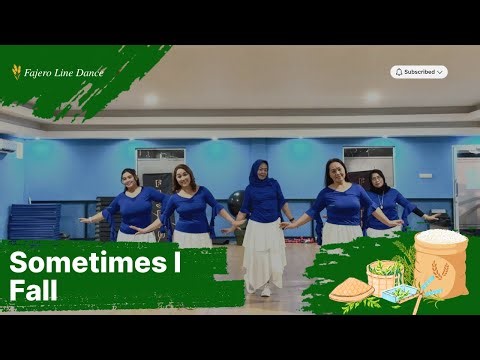 Sometimes I Fall Line Dance || Choreo : Gary O'Reilly (IRE) & Maggie Gallagher (UK)