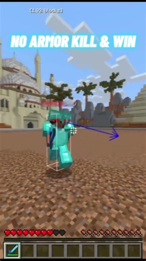 No Armor | Diamond VS None | Originální Video Na Kanále! |#edit #minecraft #epic #kill #goodedits