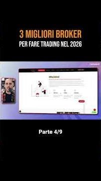 I 3 migliori borker per fare trading su azioni nel 2026...i miei consigliati e cosa ne penso
