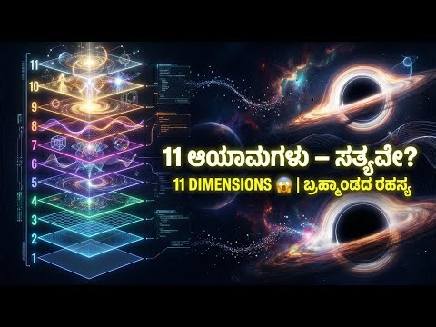 11 ಆಯಾಮಗಳು – ಸತ್ಯವೇ? | 11 Dimensions Explained in Kannada.