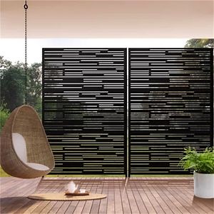 [Hot Item] Interior Decoration Laser Cutting Room Plastic Screen Divider Wood Grille Panels