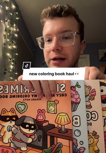 do you have any of these books? which one should I color in first? 🎨🥰 #coloring #books #haul #coloringhaul #coloringbook