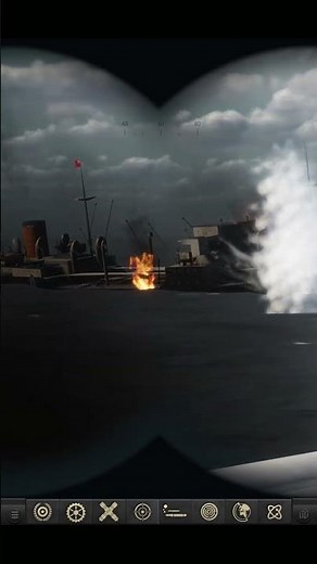 Scharnhorst firepower is insane #battleshipcommand #naval #shorts