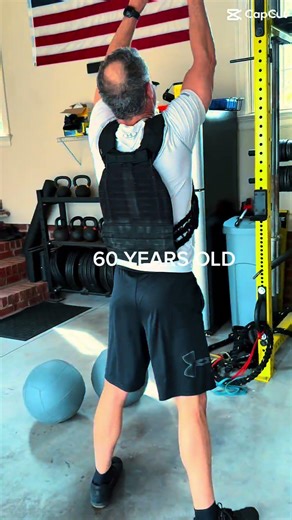 60 Years Old & Training EXPLOSIVE 💥 No Excuses!#shorts #FunctionalStrength#Over50Fitness#CorePower