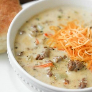 CHEESEBURGER SOUP is an award winning soup and the BEST on the planet!! My top soup recipe for good reason! PRINTABLE RECIPE HERE: https://therecipecritic.com/cheeseburger-soup/ | Tried and True Recipes