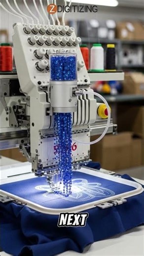 How Sequin Embroidery Machines Attach Sequins?