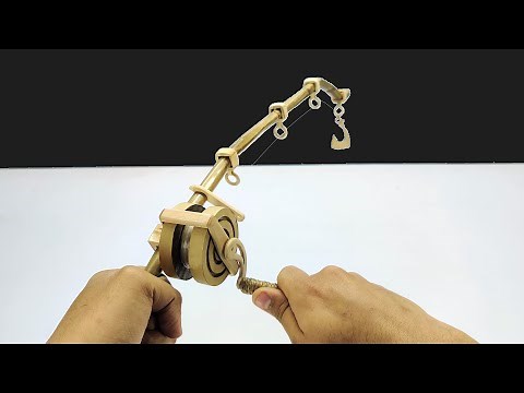 DIY Fishing Rod Toy - How to Make Fishing Rod From Cardboard and Popsicle Sticks